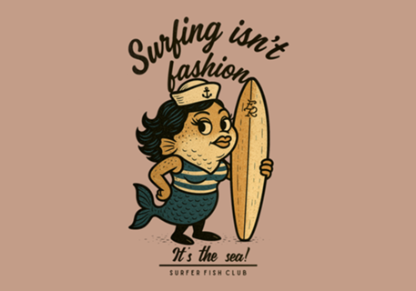 Nina Narwhal – Surfer Fish Club Series No. 02