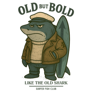 Old Sharky – Surfer Fish Club Series No. 03