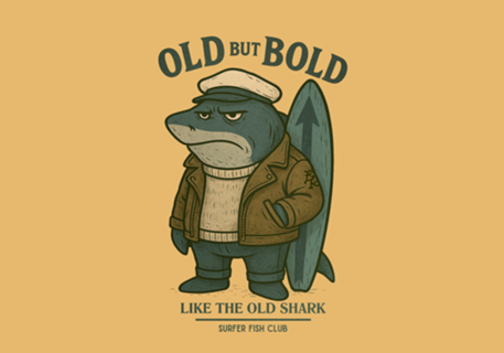 Old Sharky – Surfer Fish Club Series No. 03