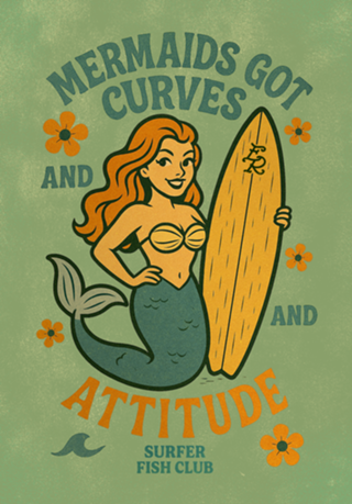 Luna Wave – Surfer Fish Club Series No. 04