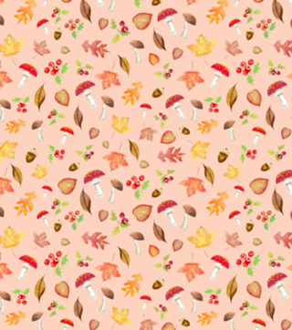 Fall Forest (cor de fundo rosa)