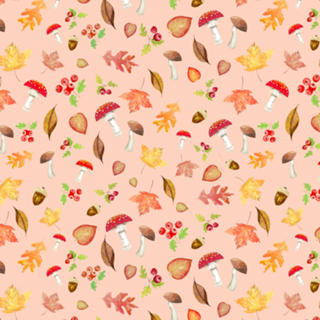 Fall Forest (cor de fundo rosa)