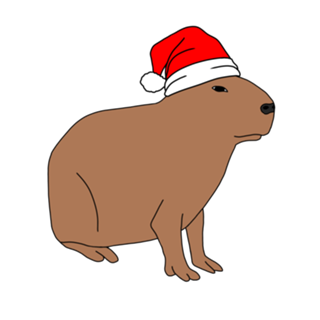 Capivara natalina