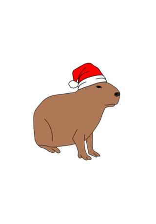 Capivara natalina