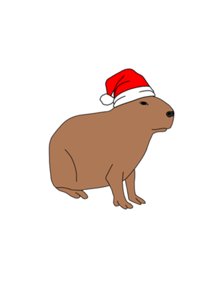 Capivara natalina