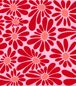 Estampa flores