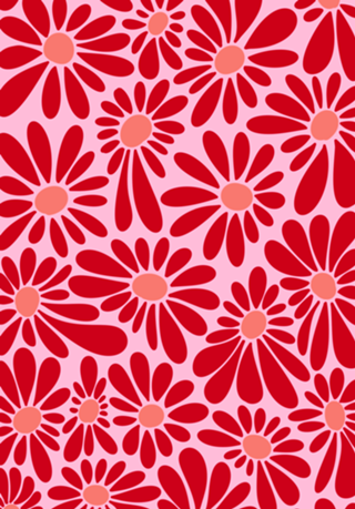 Estampa flores