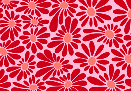 Estampa flores