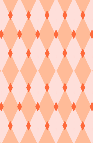 Arlequim rosa