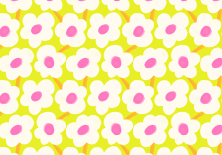 Floral Verde Limão