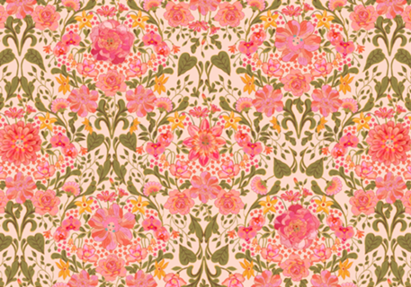 Bloom Flappers Flores Meninas Rosa