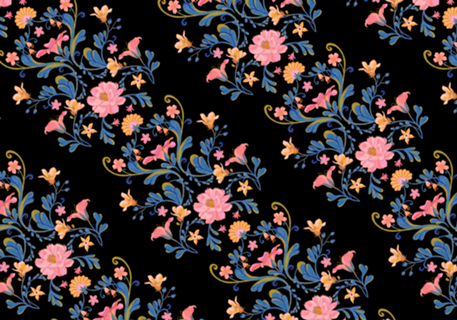 Floral Boho Listra