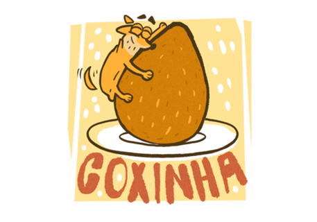Caquinho - coxinha