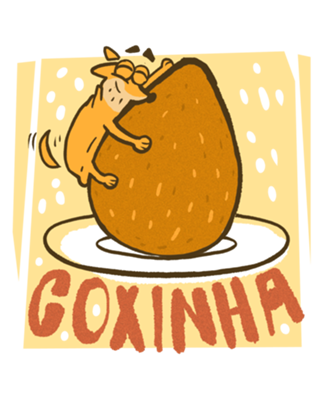 Caquinho - coxinha