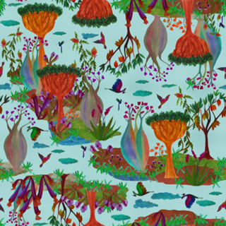 JARDIM TROPICAL BLUE