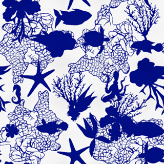 FUNDO DO MAR BLUE