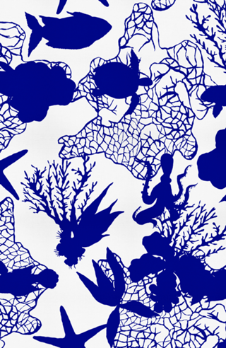 FUNDO DO MAR BLUE