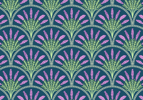 Lavanda - Fundo Escuro