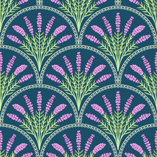 Lavanda - Fundo Escuro