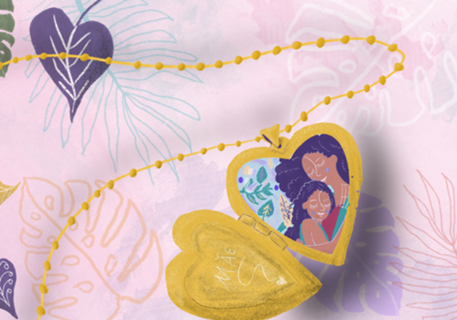 Amor de mãe - arte floral