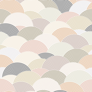 Círculos abstratos minimalista neutro