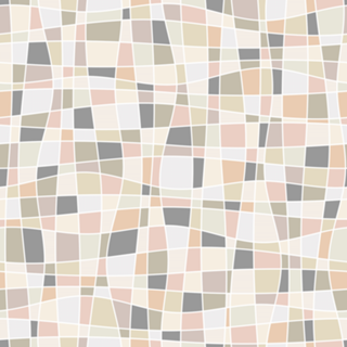 Mosaico ondulado scandi neutro