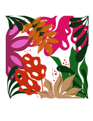 Meu jardim colorido II