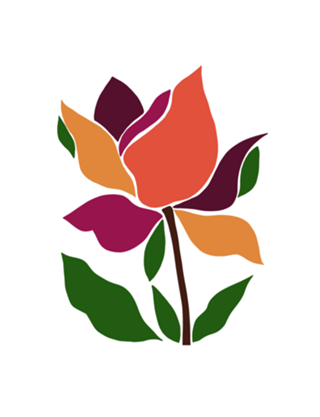 Flor colorida