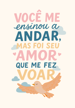 Seu amor me fez voar