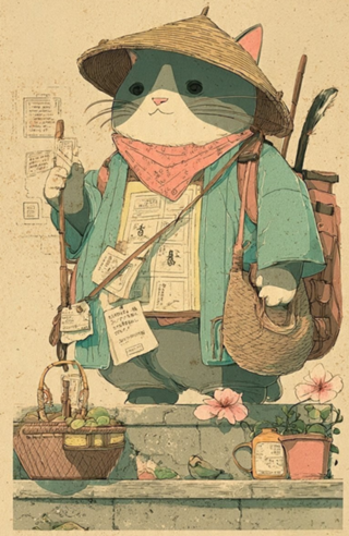 Gato mensageiro