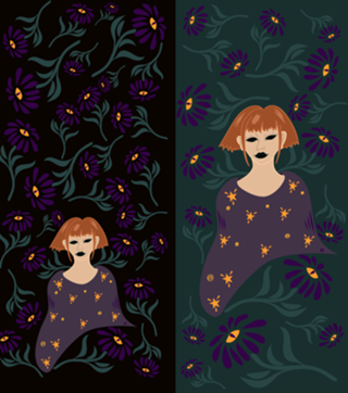 Spooky girl flower