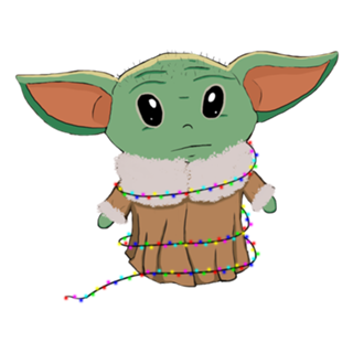 Xmas baby Yoda