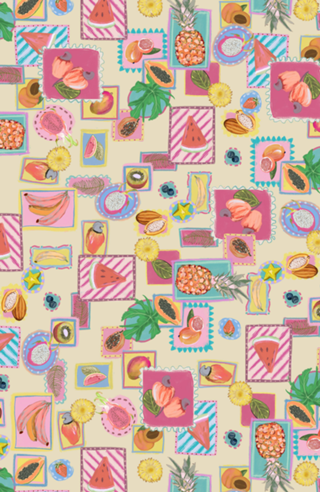 Frutas Tropicais em Patchwork