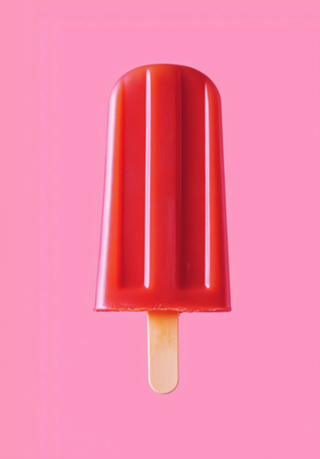 Picolé de morango