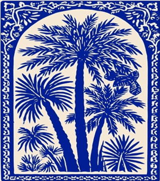 Azulejo de coqueiro