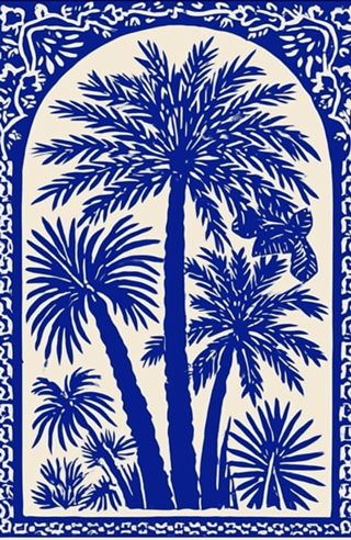 Azulejo de coqueiro