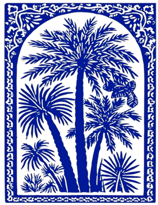 Azulejo de coqueiro