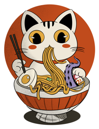 Ramen Cat