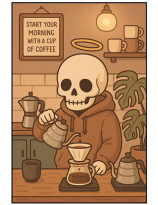 Start Your Morning With A Cup Of Coffee