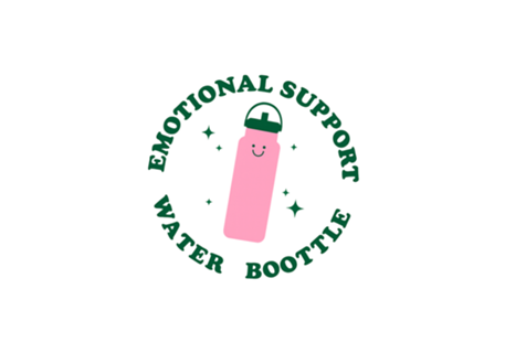 Emotional Support Water Bottle