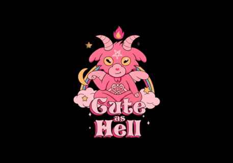 Cute as Hellcute devil
