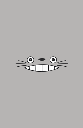 Totoro face