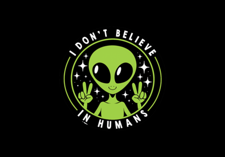 I don't believe in humans