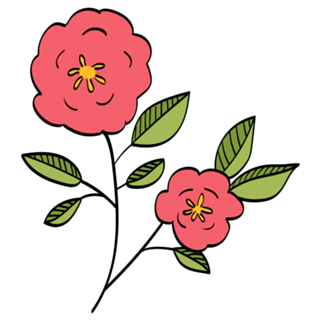 Padrão floral rosa