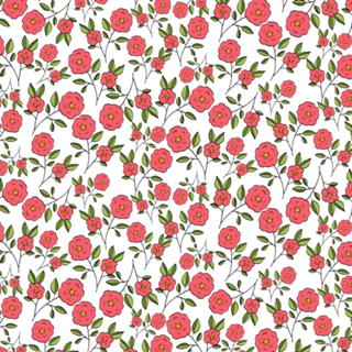 Padrão floral rosa