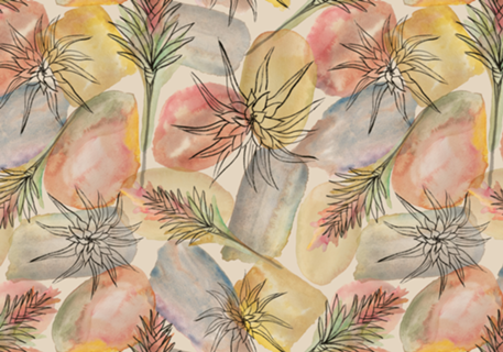 Floral aquarelado