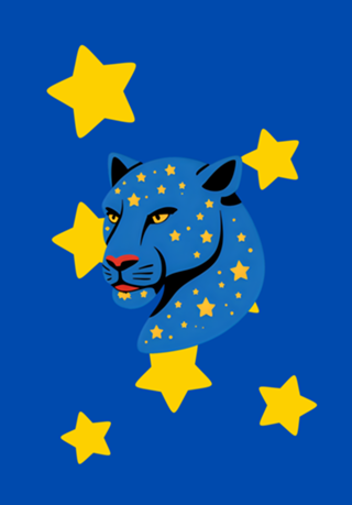 Onça azul