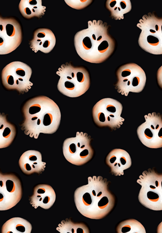 Caveiras Halloween