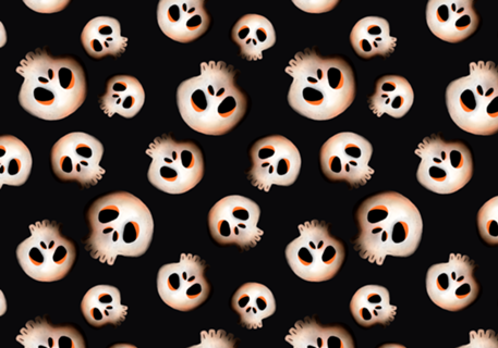 Caveiras Halloween
