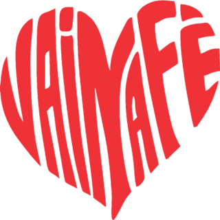 Inspiração na cabeça Vainafé nome-coração